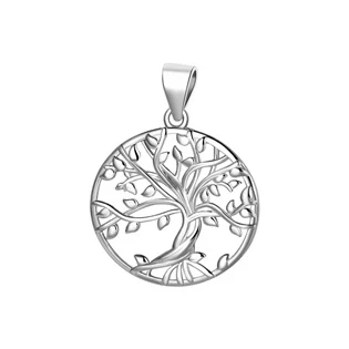 Stříbrný přívěšek strom života oválek