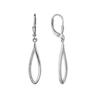 Visací Stříbrné náušnice