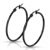 Předchozí: Černé ocelové náušnice - kruhy 40 mm