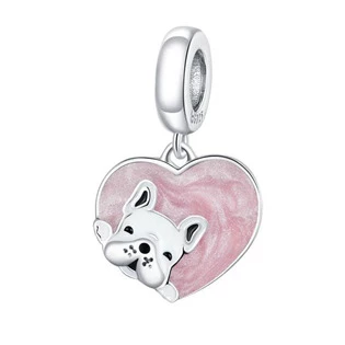 Stříbrný přívěšek korálek na náramek