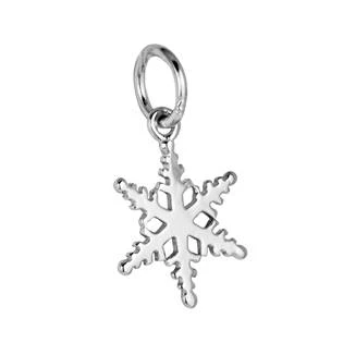 Stříbrný přívěsek sněhová vločka