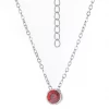 Další: Ocelový náhrdelník se červeným zirkonem