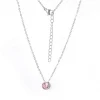 Další: Ocelový náhrdelník s růžovým zirkonem