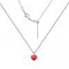 Předchozí: Minimalistický stříbrný náhrdelník se srdcem Crystals from Swarovski® Siam