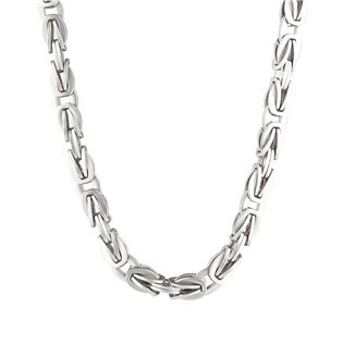 Luxusní Náhrdelník pánský z pískované oceli