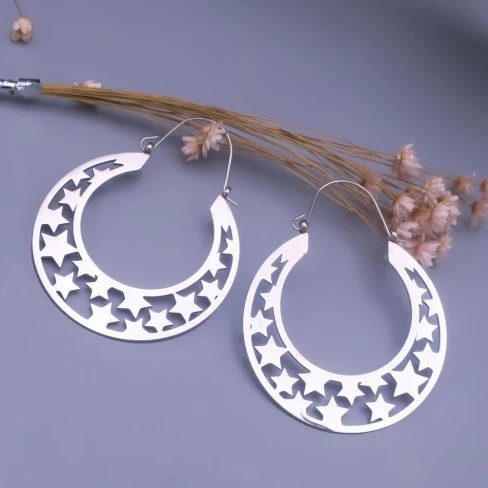 Orientální náušnice s hvězdičkami