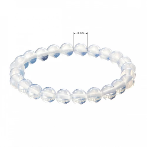 Náramek s minerálními kameny křemen