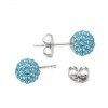 Další: Stříbrné náušnice kuličky Crystals from Swarovski® Light Turquoise