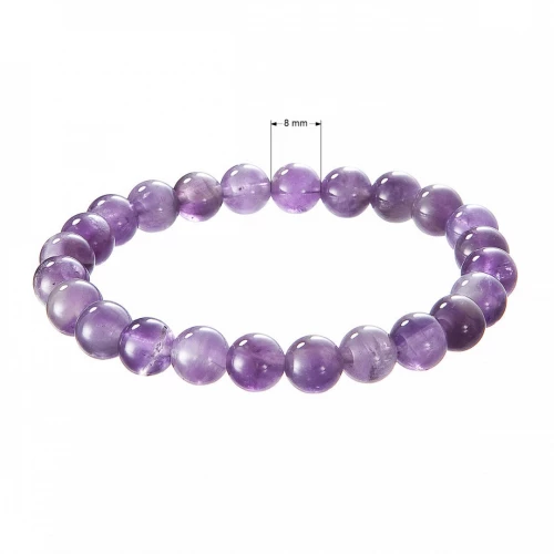 Náramek s minerálními kameny ametrín