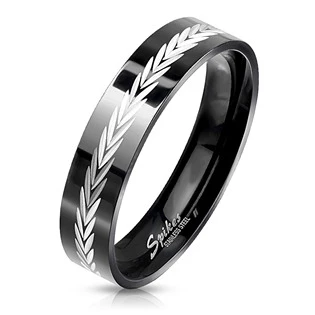 Pánský ocelový prsten, vel. 62