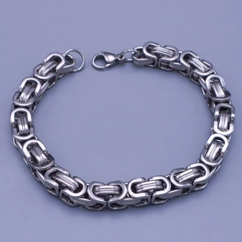 Stylový pánský náramek královského vzoru z chirurgické oceli