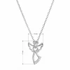 Další: Stříbrný náhrdelník anděl se srdíčkem