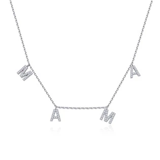 Střibrný náhrdelník pro maminku