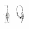 Další: Stříbrné náušnice andělská křídla