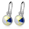 Další: Dětské stříbrné náušnice, Crystals from SWAROVSKI® Crystal AB