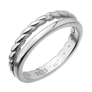 Stříbrný dvojitý prsten