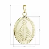 Další: Pozlacený stříbrný přívěsek medailon Madonka
