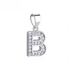 Další: Stříbrný přívěsek-iniciály písmeno B