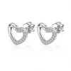 Další: Stříbrné šroubovací náušnice srdíčka