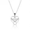 Další: Střibrný náhrdelník srdce s andílkem