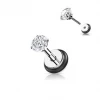 Předchozí: Piercingová náušnice, čirý zirkon - 1 kus 4mm