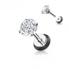 Předchozí: Piercingová náušnice, čirý zirkon - 1 kus-6mm