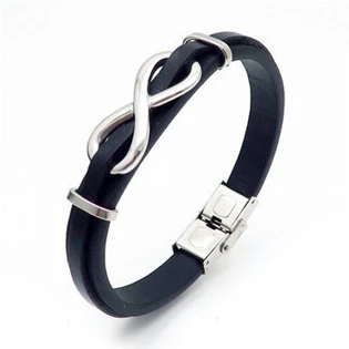 Pánský náramek nekonečno