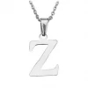 Další: Ocelový řetízek s přívěškem iniciála "Z"