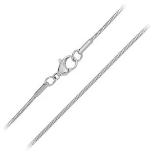 Ocelový řetízek - had tl. 1 mm 55cm
