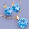 Další: Souprava Swarovski Light Turquoise ( modrá ) 12,14mm