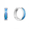 Předchozí: Stříbrné náušnice kruhy se syntetickým opálem modrým