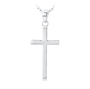 Stříbrný přívěšek křížek