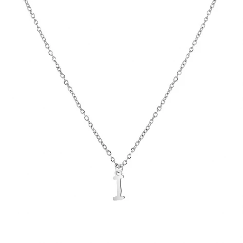 Ocelový náhrdelník psací I