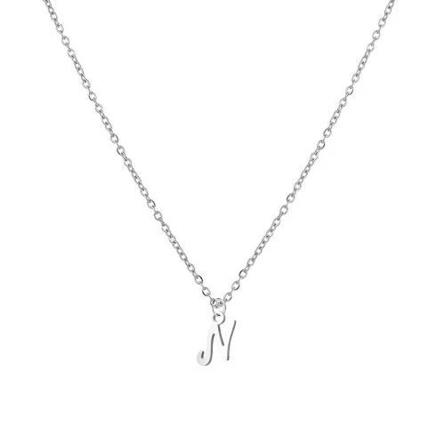 Ocelový náhrdelník psací N